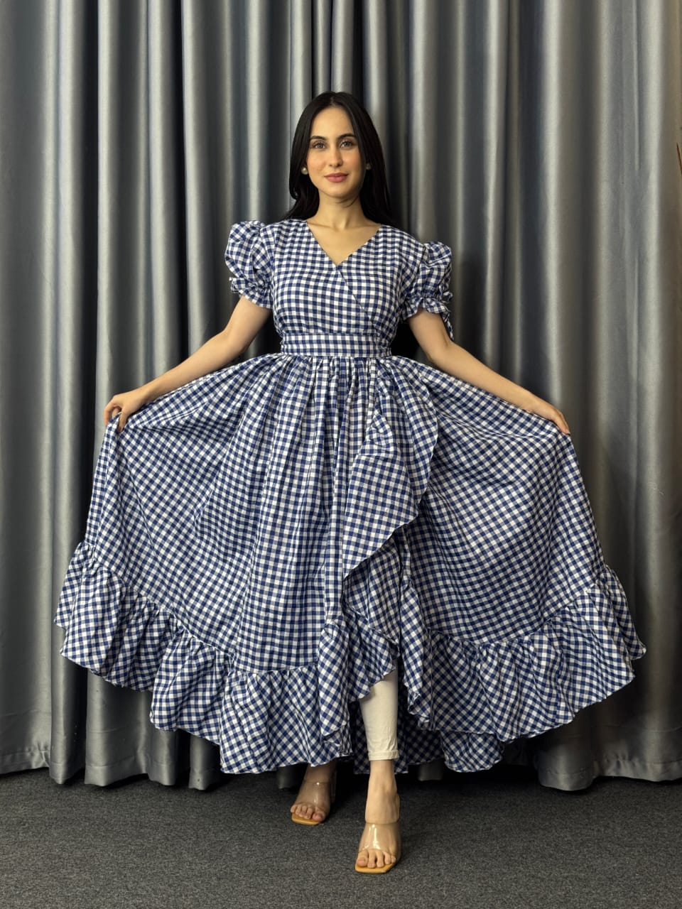Premium Rafell Dress Nevy Blue
